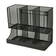 thumbnail image 5 of Mind Reader Flume 6-Compartment Coffee Condiment and Cup Organizer, 5 of 7