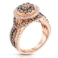 thumbnail image 1 of 1.95 ct. t.w. Fancy Brown Diamond Ring in 14K Rose Gold (HI-I1), 1 of 3
