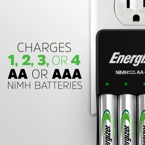 Energizer Recharge Power Plus - Batterie Ricaricabili AAA (Confezione da 8) - Pile 700 mAh NiMH - pronte all'uso - potenza di lunga durata - 100% imballaggio riciclabile privo di plastica