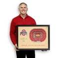 thumbnail image 4 of YouTheFan Ohio State Buckeyes 25-Layer Basketball Stadium View 3D Wall Art, 4 of 5