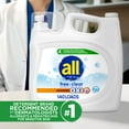 thumbnail image 3 of all Free Clear Liquid Laundry Detergent, Advanced Oxi, 140 loads, 250 fl. oz., 3 of 8