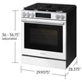 thumbnail image 3 of Samsung Bespoke 6.3 cu. ft. Smart Slide-In Gas Range w/ Air Fry Max, 3 of 10