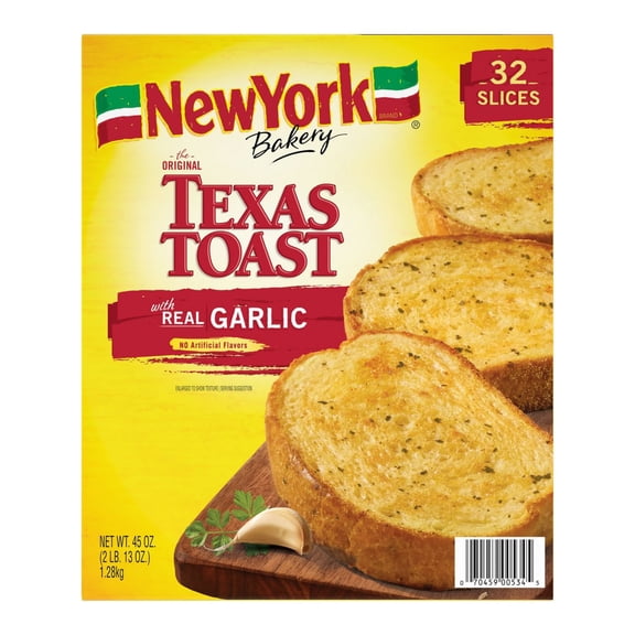 New York Bakery Garlic Texas Toast, Frozen (32 ct.)