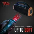 thumbnail image 4 of QFX BT-ZX10 Rugged Bluetooth Stereo Boombox Speaker, 4 of 11