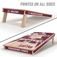 thumbnail image 2 of YouTheFan Mississippi State Bulldogs 2'x4' Cornhole Board Set, 2 of 6