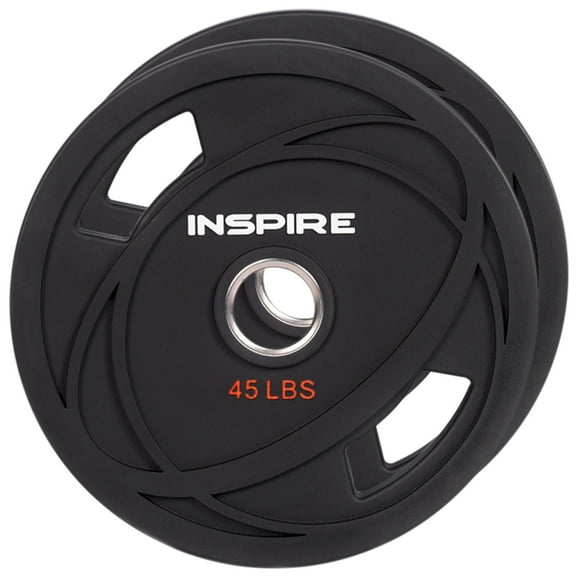 Inspire Fitness 2 x 45 lb Urethane Olympic Weight Plates