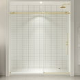 thumbnail image 2 of OVE Decors Selby 67-1/2"-72"W x 74"H Frameless Sliding Shower Door with Clear Glass, 2 of 9
