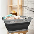 thumbnail image 1 of Brookstone Space Saving Collapsible Laundry Basket, 1 of 6
