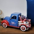 thumbnail image 1 of Member's Mark Pre-Lit Vintage Truck Red White & Blue, 1 of 6