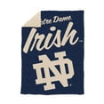 thumbnail image 1 of Logo Brands Notre Dame Fighting Irish Luxe Dreams Throw, 60" x 80", 1 of 6