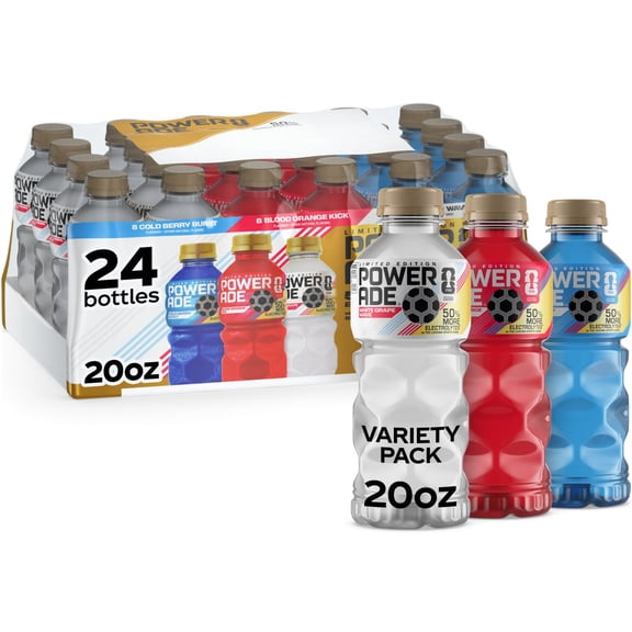POWERADE FIFA Variety Pack Sports Drink, 20 fl. oz., 24 pk.