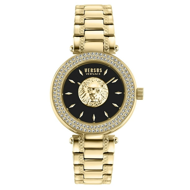 Versus Versace Brick Lane Lion Crystal Bracelet Watch, 36mm