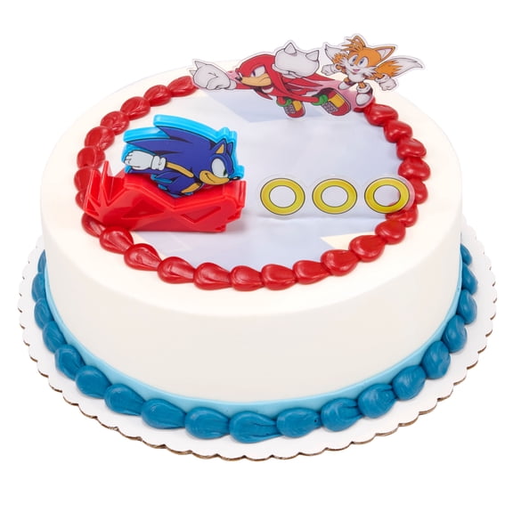 Sonic 10" Double Layer Cake