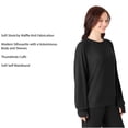 thumbnail image 7 of Member's Mark Women's Waffle Crewneck, 7 of 7