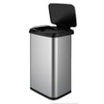 thumbnail image 2 of Glad 20-Gallon Stainless Steel Sensor Trash Can, 2 of 8