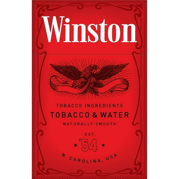 winston soft pack cigarettes Winston Red 85 Box 20 ct., 10 pk