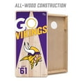 thumbnail image 3 of YouTheFan Minnesota Vikings 2'x4' Cornhole Board Set, 3 of 6