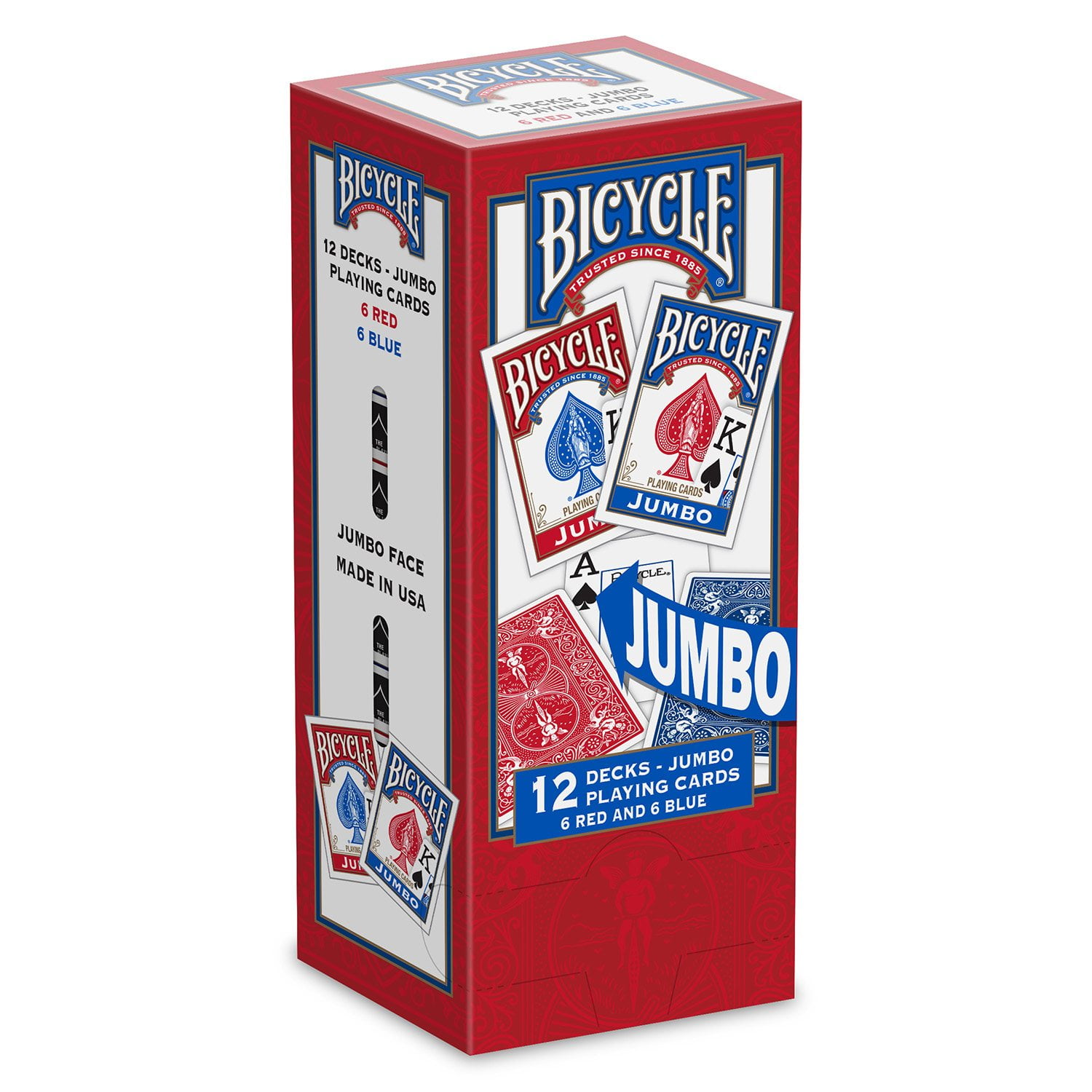 Bicycle Jumbo Faces Playing Cards - 12 pks. - Samsclub.com