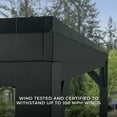 thumbnail image 7 of Backyard Discovery Stonebridge Steel Gazebo, Choose Size, 7 of 14
