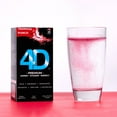 thumbnail image 1 of 4D Clean Energy Premium Dietary Supplement, Tropical Fruit Punch, 25 ct., 1 of 7