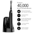thumbnail image 3 of Pursonic Sonic SmartSeries Electronic Power Rechargeable Toothbrush with UV Sanitizing Function, 3 of 9
