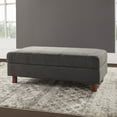 thumbnail image 6 of Kristen Fabric Reversible Sectional with Storage Ottoman, Assorted Colors, 6 of 14