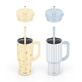 thumbnail image 5 of Ello Oasis 30oz Stainless Steel Tumbler with Handle, 100% Leakproof, 2-Pack, 5 of 6