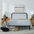 thumbnail image 5 of Newfield Jude Metal Bed Frame with Headboard, Assorted Sizes and Colors, 5 of 13
