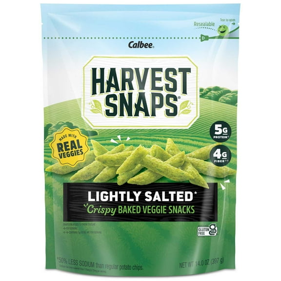 Harvest Snaps Baked Green Pea Snacks 14 oz.