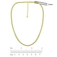 thumbnail image 3 of Open Curb Chain Necklace in 14K Gold, 3 of 6