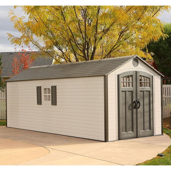Lifetime 8' x 20' Outdoor Storage Shed