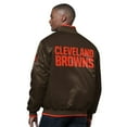 thumbnail image 2 of Cleveland Browns Adult Starter Jacket, 2 of 3
