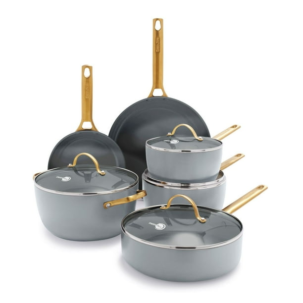 GreenPan Reserve 10-Piece Hard Anodized Healthy Ceramic Nonstick