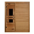 thumbnail image 1 of Maxxus Yoga Exercise & Fitness 3-Person Infrared Sauna with Red Light Therapy, 1 of 10