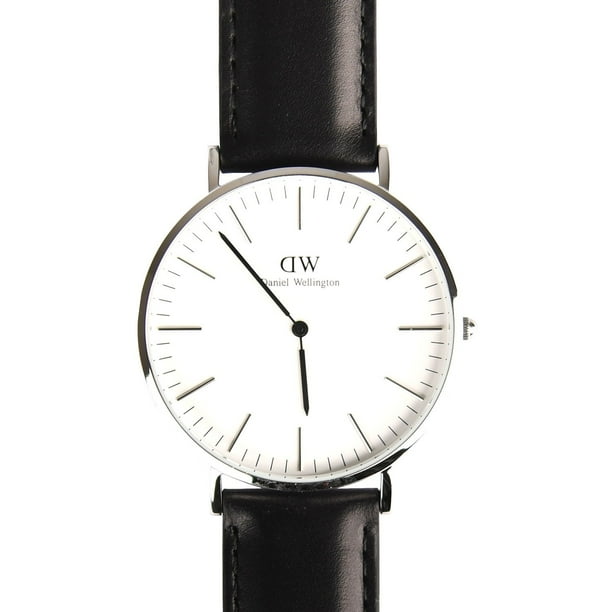 Daniel Wellington Classic Sheffield Black Leather Watch  display picture 3