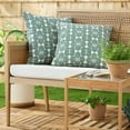thumbnail image 1 of Martha Stewart Tulum Indoor/Outdoor Decorative Pillow, Set of 2, Choose Size, 1 of 10