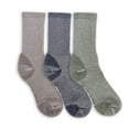 thumbnail image 3 of Omniwool 3-Pack Merino Wool Crew Hiking Sock, 3 of 8