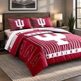 thumbnail image 4 of Logo Brands Indiana Hoosiers Bed-In-A-Bag Set, 4 of 5