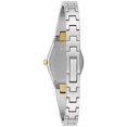 thumbnail image 3 of Bulova Silver-Tone Gemini Champagne Dial Watch, 22.5mm, 3 of 5
