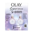 thumbnail image 9 of Olay Super Serum with Vit C, E, Niacinamide, Collagen, AHA, 5-in-1 Benefits, 1 fl. oz., 2 pk., 9 of 11