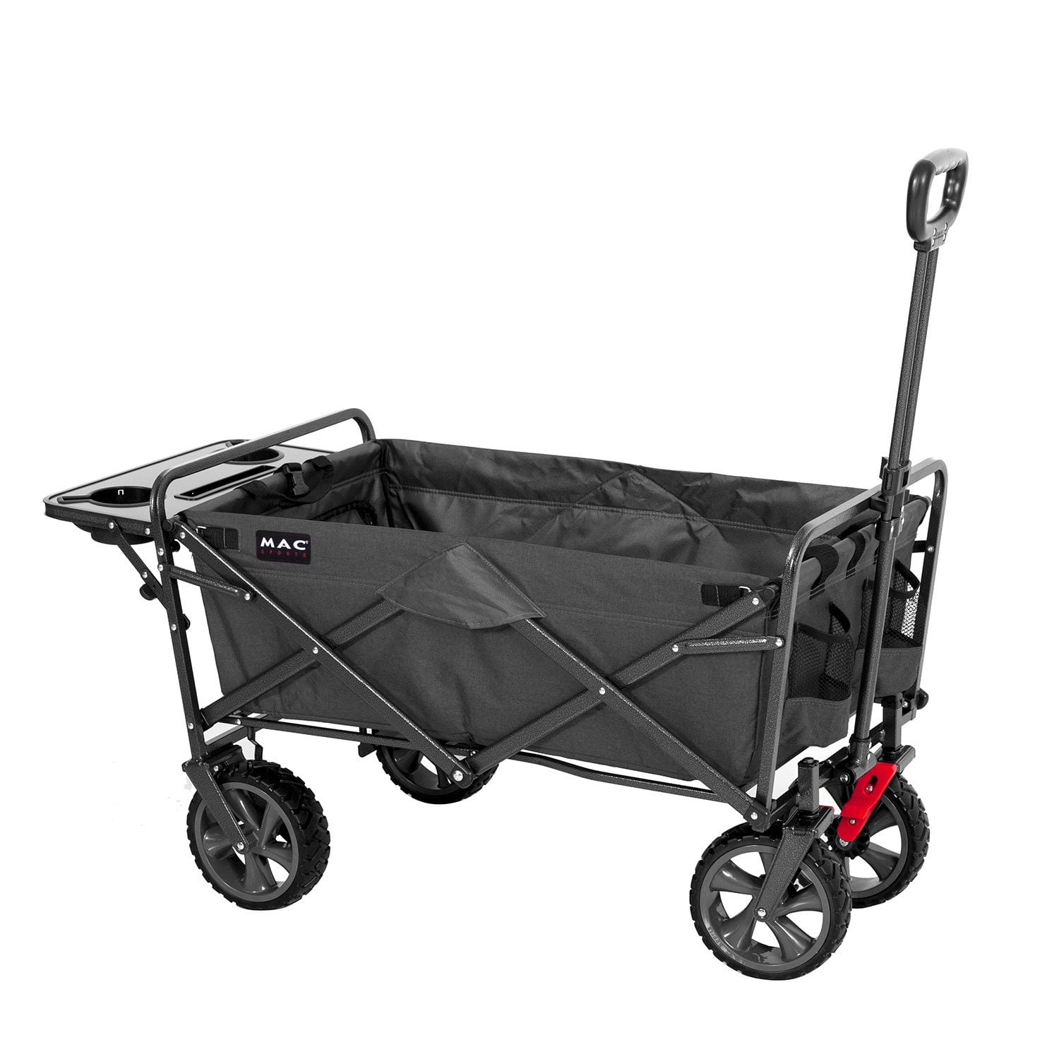 Mac Sports Folding Wagon with Tailgate and Table, image size:1500x1500