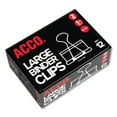 thumbnail image 3 of ACCO Binder Clips, Large, Black/Silver, 12 Count, 3 of 5