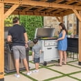 thumbnail image 4 of Backyard Discovery Briarton Grill Gazebo XL w/ Cantilever Roof, Choose Installation, 4 of 17