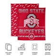 thumbnail image 6 of Logo Brands Ohio State Buckeyes 60"x70" Super Plush Blanket, 6 of 7