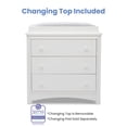 thumbnail image 6 of Delta Children Perry 3 Drawer Dresser with Changing Top and Interlocking Drawers, Choose Color, 6 of 14