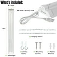 thumbnail image 4 of Westinghouse 4' 5000 Lumen LED Shop Light, White Finish, 4 pk., 4 of 8
