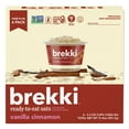 thumbnail image 1 of Brekki Ready-to-Eat Oats, Vanilla Cinnamon, 5.3 oz., 6 pk., 1 of 5