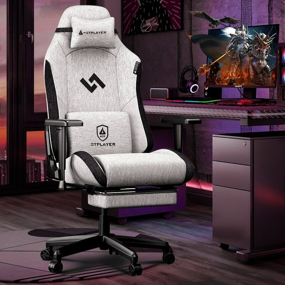 GTPLAYER Ace Mars Series Fabric Ergonomic Gaming Chair, Assorted Colors