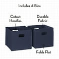 thumbnail image 4 of RiverRidge Kids Corner Playroom 6 Cubby Cabinet with 4 Folding Storage Bins, 4 of 7