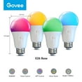 thumbnail image 3 of Govee RGBWW 1200LM Smart Light Bulbs, 4pk., 3 of 10